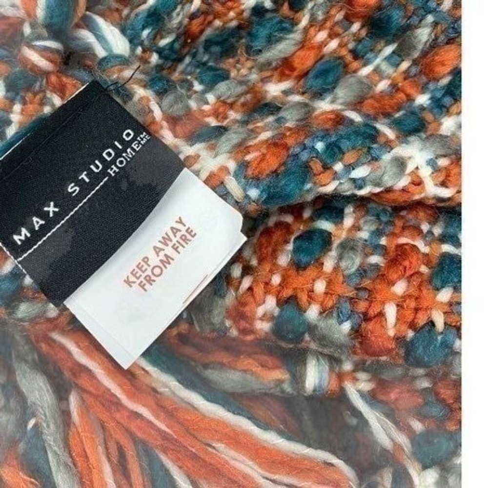 Max Studio multicolor throw - Picture 4 of 6